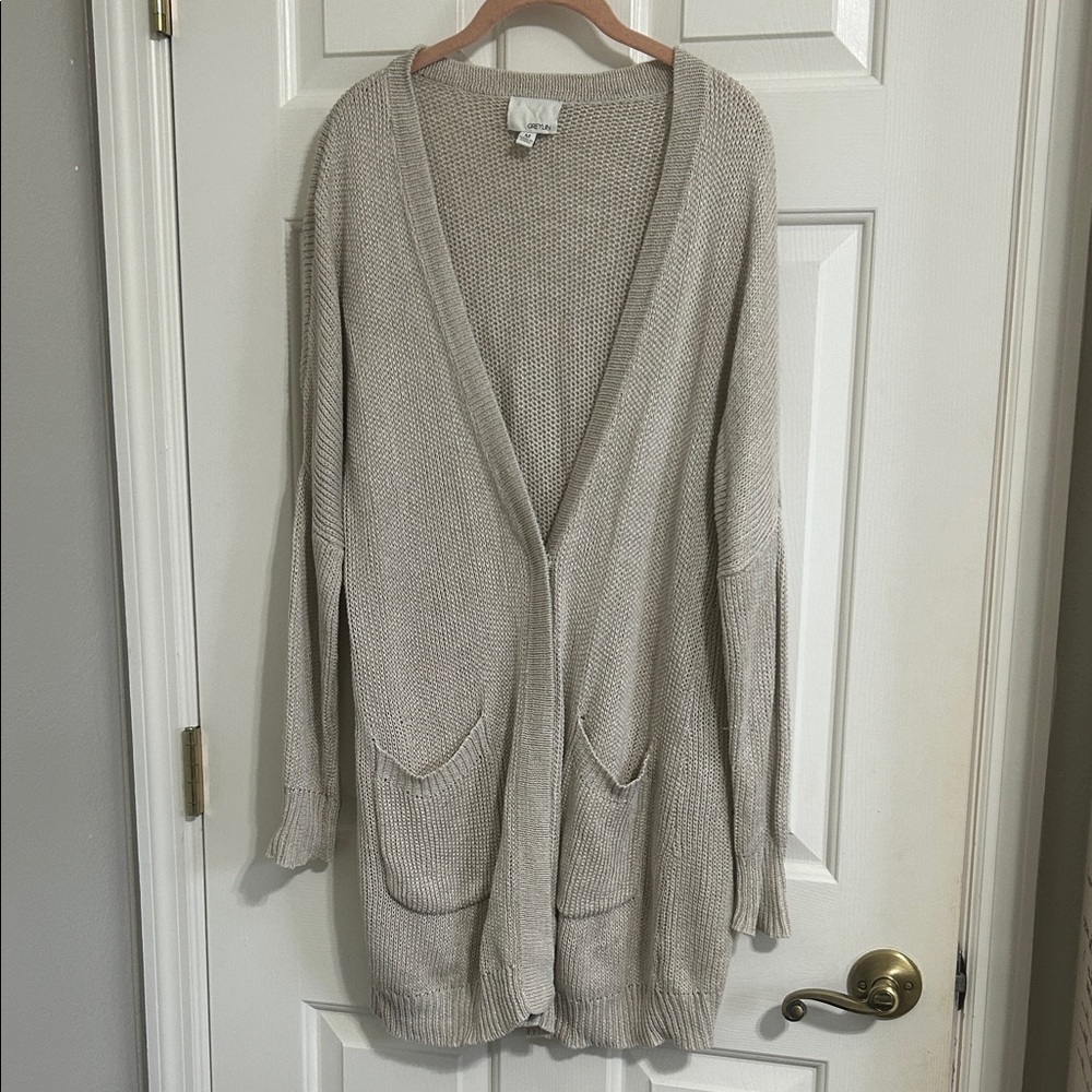 Greylin Light Beige Women's Cardigan